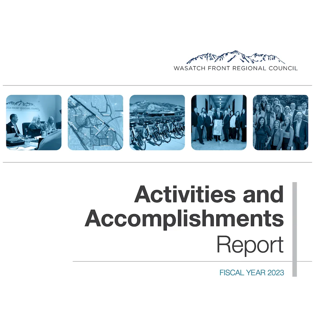 Featured image for “WFRC Annual Report Fiscal Year 2023”
